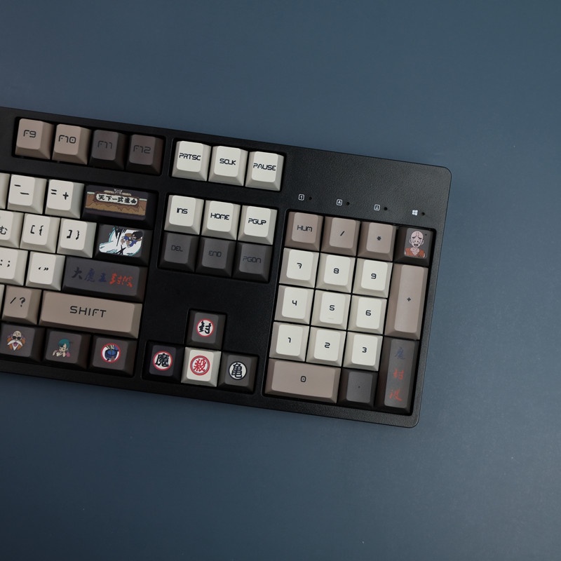 Keycaps bóng rồng GMK, Keycaps 135 phím Cherry Profile DYE-SUB Keycaps GMK cá nhân cho bàn phím cơ