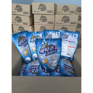 Combo 5 túi bột tẩy lồng máy giặt Homes Queen Hàn Quốc (giệt nấm mốc, vi khuẩn, mảng bám chỉ trong 1 lần bấm nút) +Quà