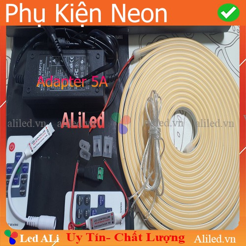 Đèn led Neon 12V cuộn 5m, Neon sign 12V