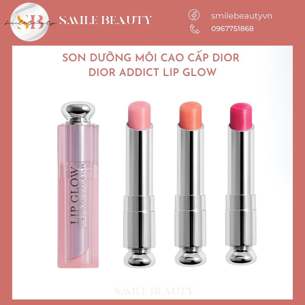 Son dưỡng môi cao cấp Dior Addict Lip Glow (bill us,fullsize)