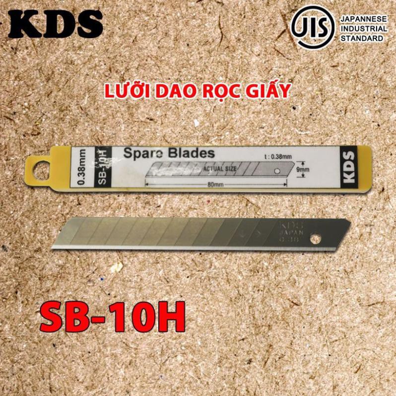 Lưỡi dao rọc giấy Nhật Bản 9mm KDS SB-10H