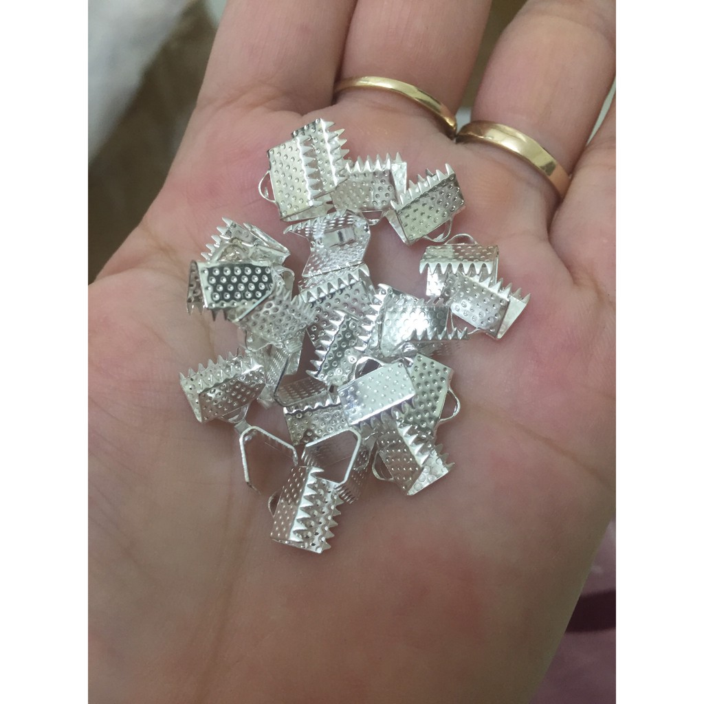 Khoen kẹp càng cua làm vòng gói 30 chiếc,nguyên liệu làm vòng