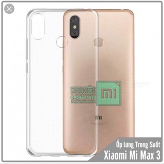 Ốp lưng dẻo Xiaomi Mi Max 3 trong suốt