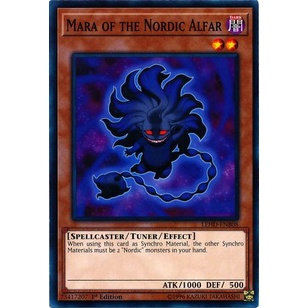 Thẻ bài Yugioh - TCG - Mara of the Nordic Alfar / LEHD-ENB08'