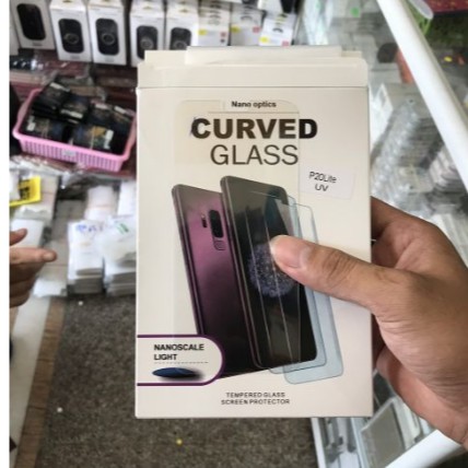 Kính cường lực Huawei P20 Lite/ Nova 3E full keo nước UV Siêu cảm ứng