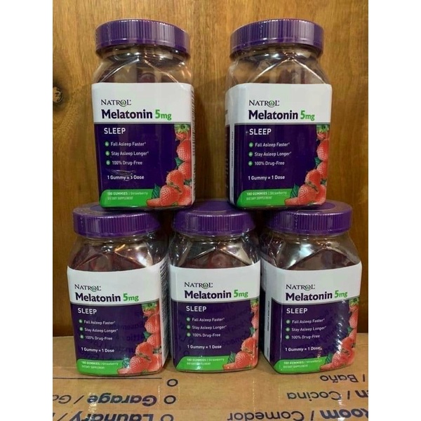 Kẹo ngủ Natrol Melatonin Sleep Gummies