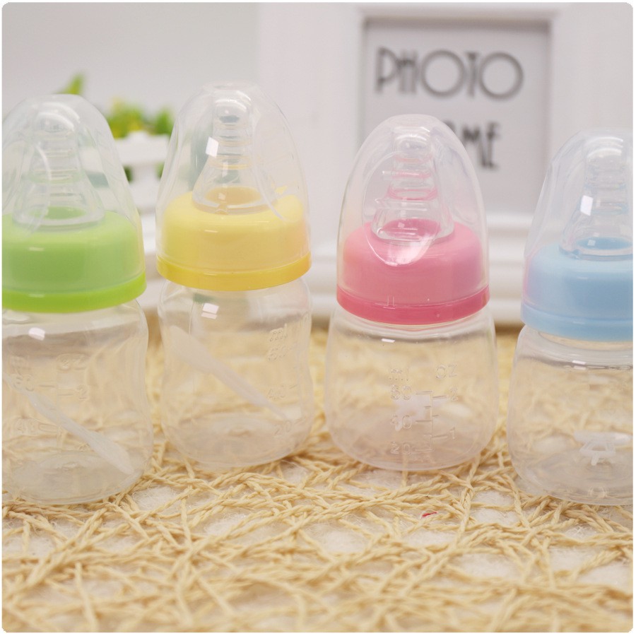 Bình Sữa Silicone 60ml Cho Trẻ Sơ Sinh