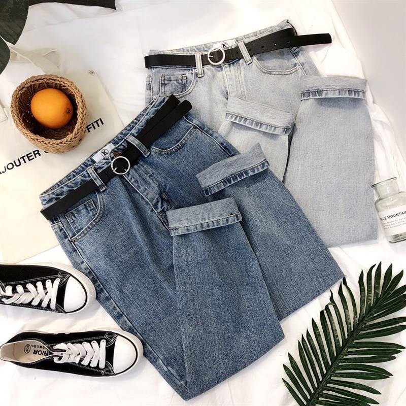Thắt lưng mặt tròn Meo shop TL008 - Dây nịt tròn bạc bản nhỏ 2.3cm phong cách Ulzzang unisex