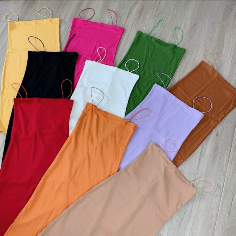 Đầm Hai Dây Bản Nhỏ Body Hở Lưng Đẹp Đen / Trắng / Đỏ / Nâu / Xanh Cực Dễ Phối Đồ DRDBD01 | BigBuy360 - bigbuy360.vn