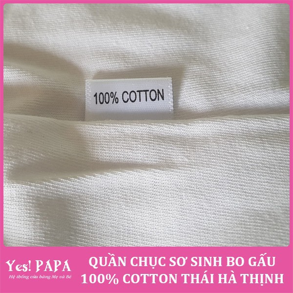 Quần chục sơ sinh màu trắng Thái Hà Thịnh