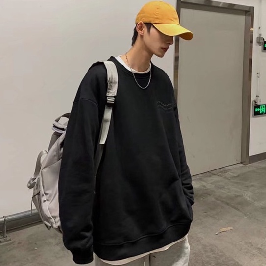 Áo thun tay dài in hình thời trang Hàn Quốc