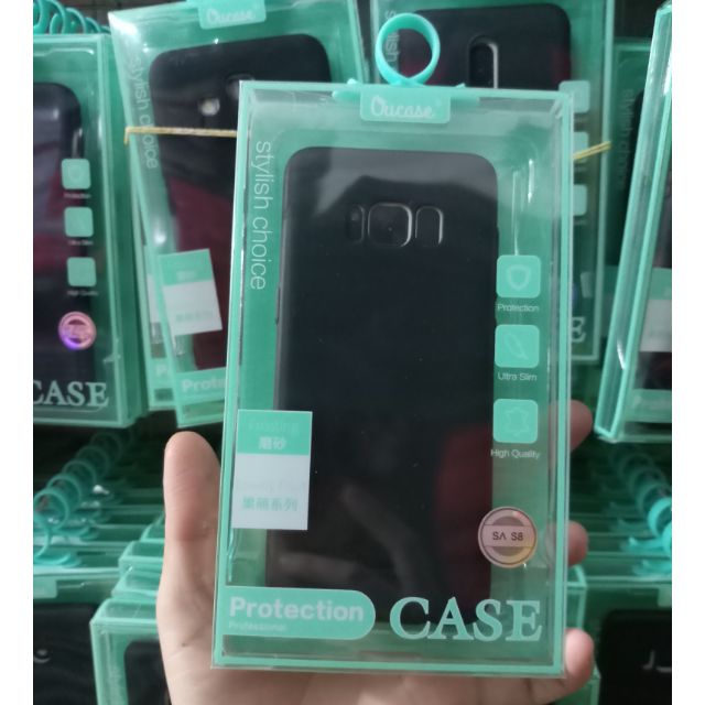 Ốp dẻo Ou case cho Galaxy S8 màu đen