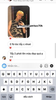 [LINK 2] THUỐC TẨY TÓC SIÊU DƯỠNG LÊN MÀU NHANH