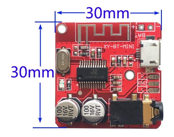 Bảng Mạch Giải Mã Âm Thanh Bluetooth 4.1mp 3.7-5V Tiện Dụng