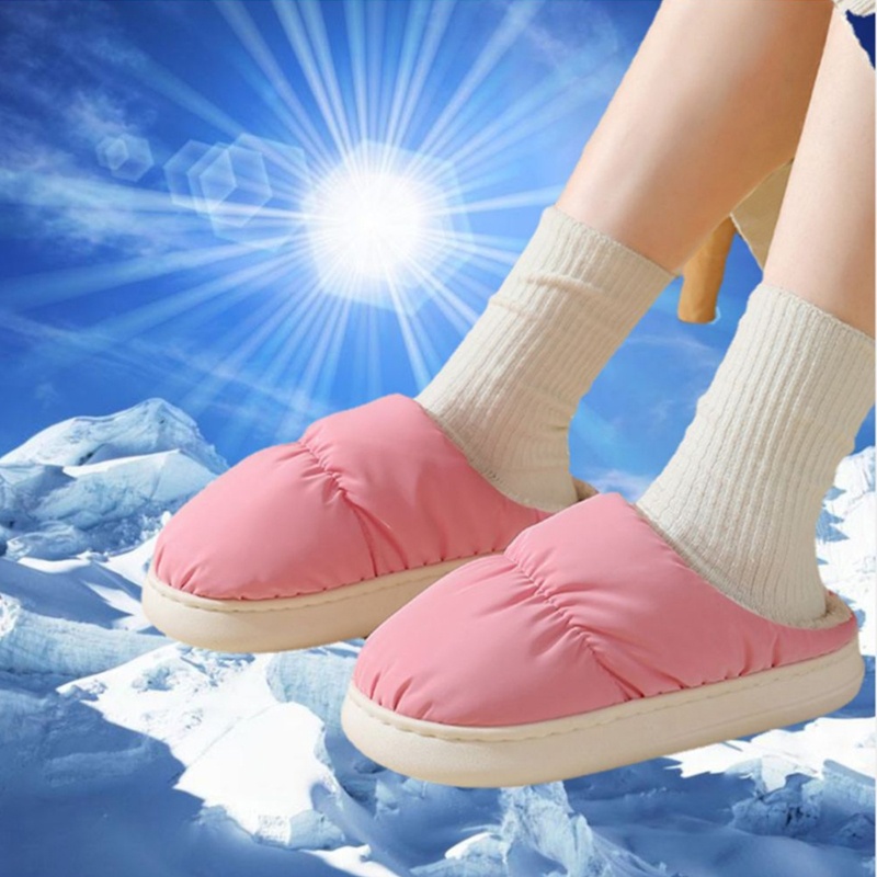 Youyo Giày Lông Nhung Đi Trong Nhà Giữ Ấm Chân Vào Mùa Đông
