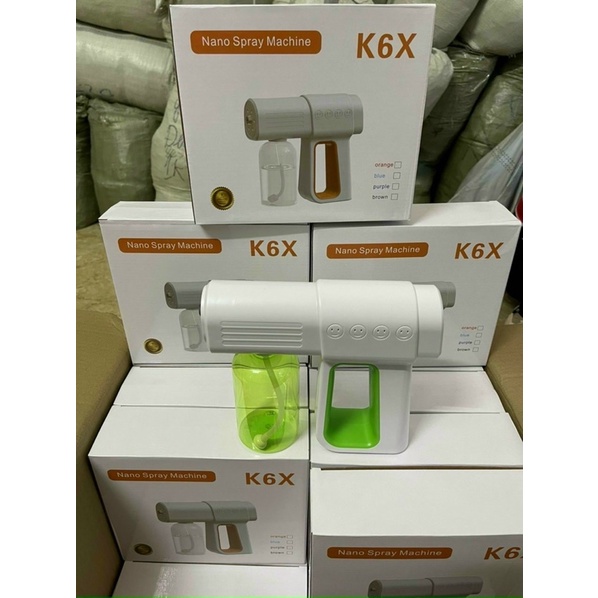 Súng phun khử khuẩn K6X, súng phun cồn nano