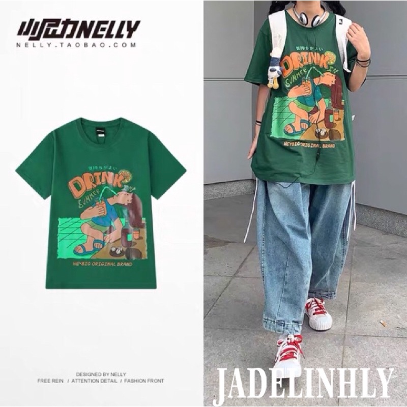 Áo phông nelly heybig (có sẵn) drink