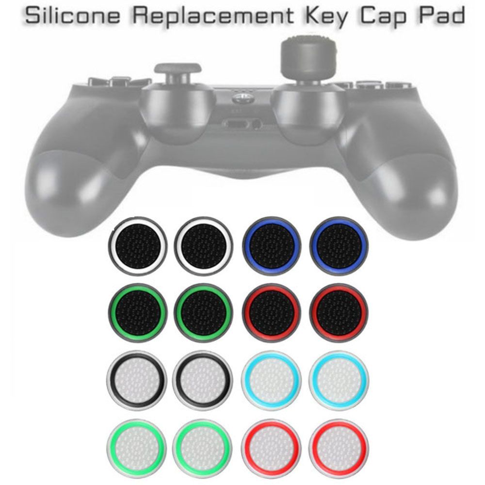 Set 2 Nắp Silicon Bảo Vệ Nút Bấm Tay Cầm Chơi Game Xbox 360 / Ps4 Ps3