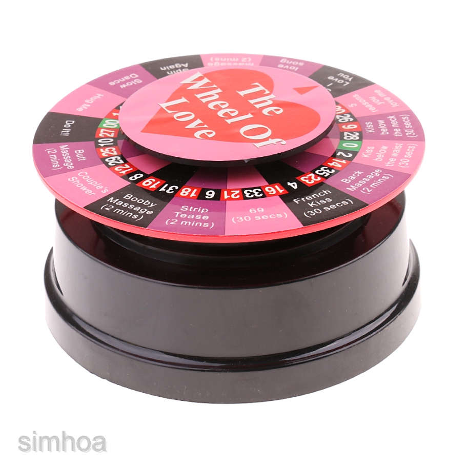 [SIMHOA] Máy Chơi Game Truth or Dare Bằng Điện Có Bánh Xe Xoay Dành Cho Cặp Đôi