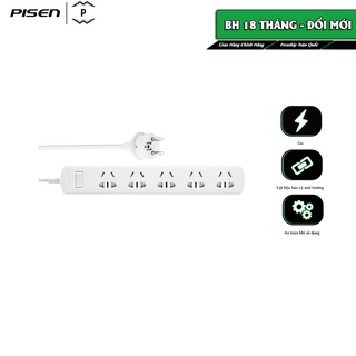 Ổ cắm điện Pisen 005(EP)(5x AC) - Hàng chính hãng