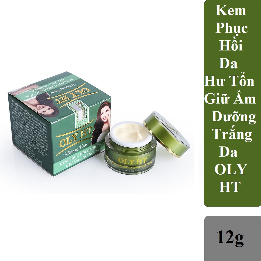 Kem OLY HT Phục Hồi Da Hư Tổn - Dưỡng Ẩm - Dưỡng Trắng Da (12g)