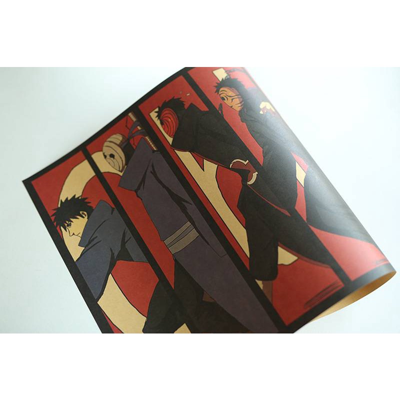 Áp Phích Phim Anime Naruto "Uchiha Obito 's Way" Kích Thước 50.5x35cm