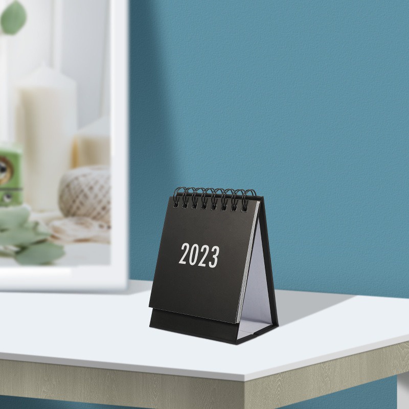 Lịch để bàn 2023 decor để bàn làm việc kèm sticker dán ghi chú note quan trọng bắt đầu từ 07/2022 đến 12/2023 - VP040