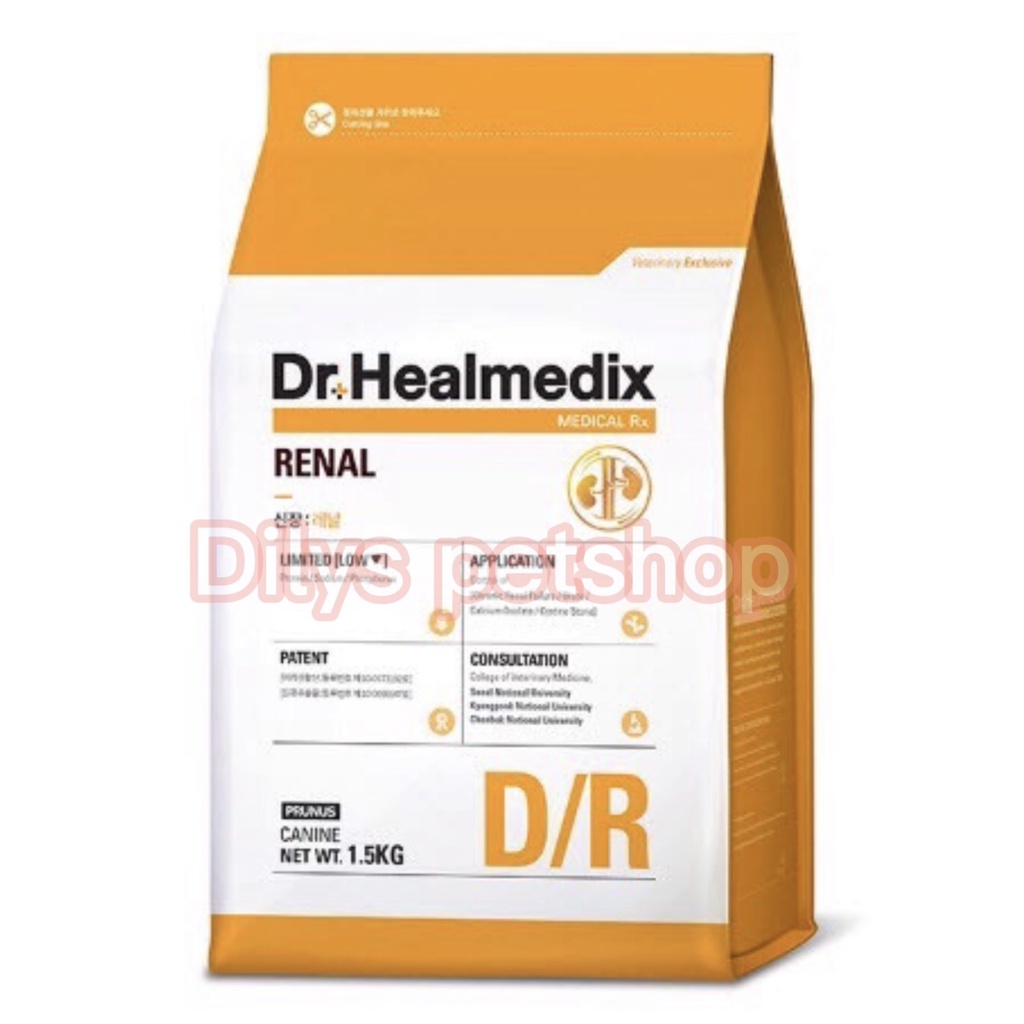 Thức ăn cho chó hỗ trợ thận Dr. Healmedix Renal 1.5kg