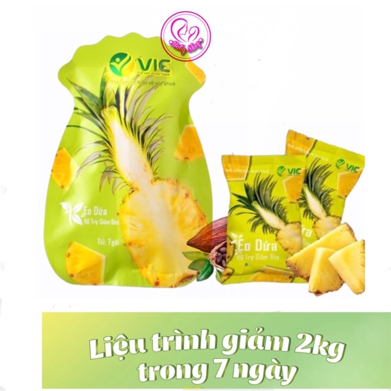 Kẹo dứa giảm mỡ Vic nhanh chóng, hiệu quả, an toàn
