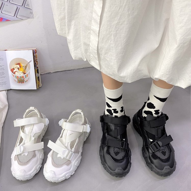 Giày Thể Thao Phối Lưới Thoáng Khí Cho Nữ | BigBuy360 - bigbuy360.vn