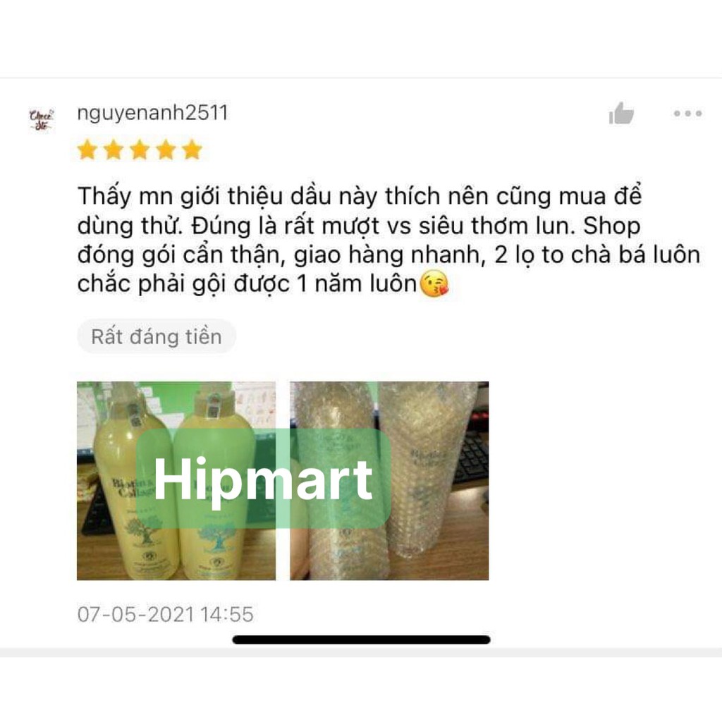 [HÀNG VIP] Bộ Dầu Gội Xả  Biotin Chống Rụng Tóc Ngăn Rụng Tóc Kích Thích Mọc Tóc