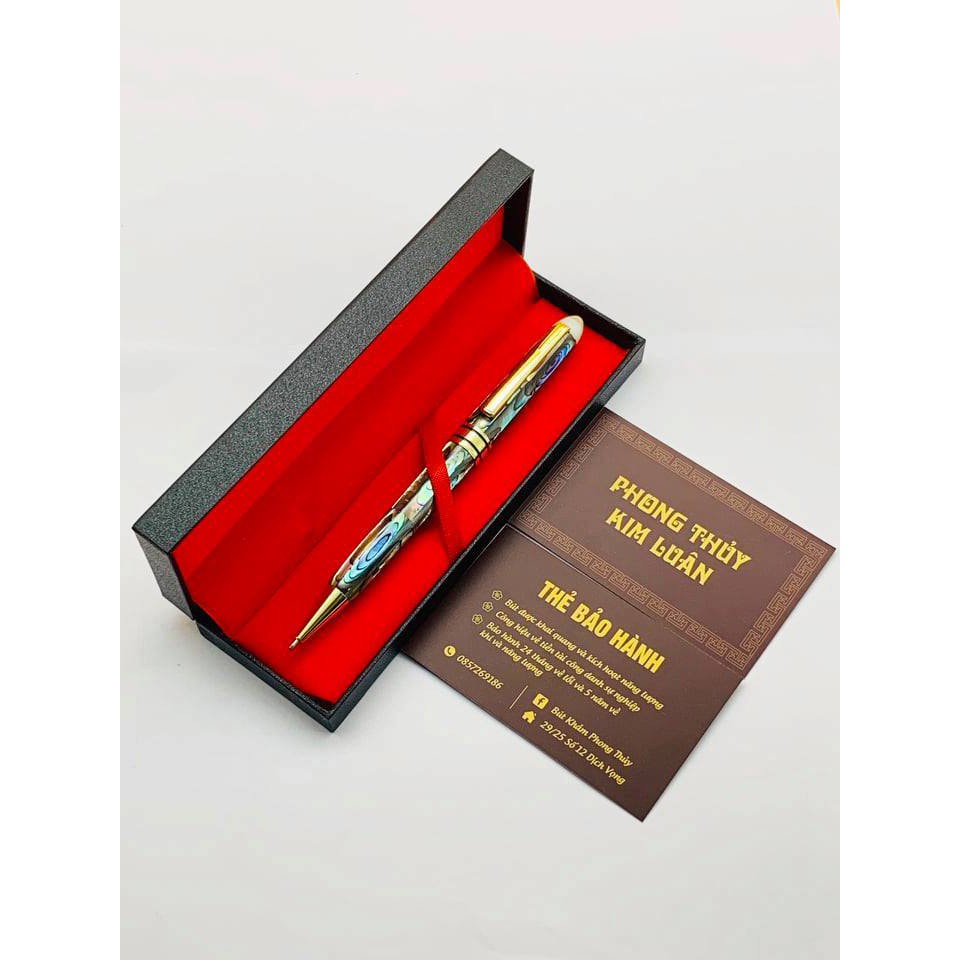 Bút khảm trai ngọc Xanh VIP, Bút ký cao cấp