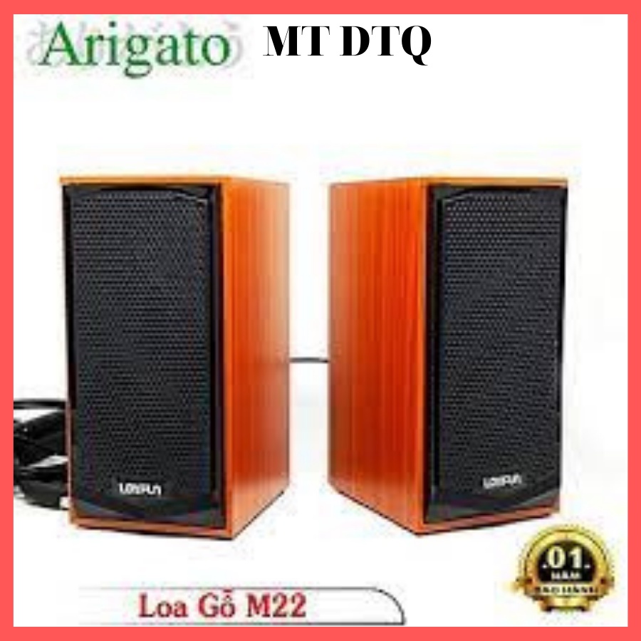 arigato M22 chuẩn 2.0 vỏ vân gỗ nghe hay