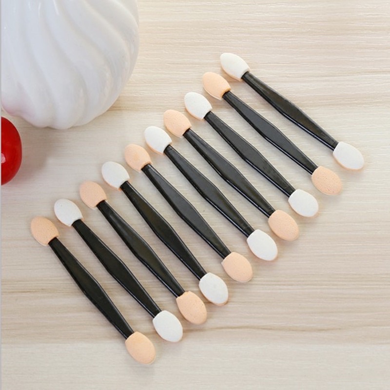 Cọ bông mút 2 đầu tiện dụng make up phấn mắt , cọ bột nail trang điểm