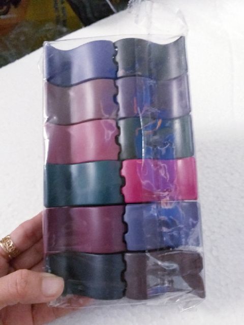 Kẹp càng cua 5 răng nhám màu (màu/đen)