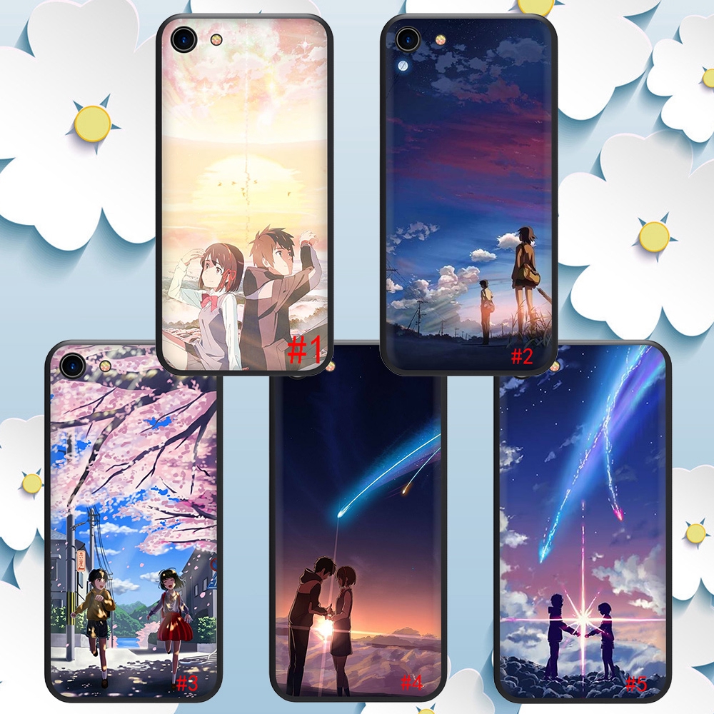 Ốp Điện Thoại Mềm Hình 5 Centimeters Per Second Cho Oppo A3S A5 A7 A37 A39 A5S A59 F3 A1 F5 F7 F9 F1S