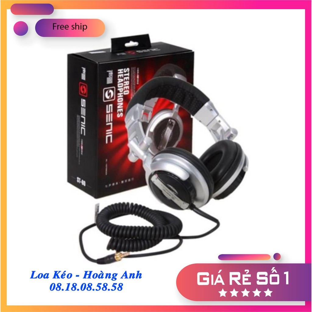 Tai nghe chuyên game và DJ Senicc ST-80