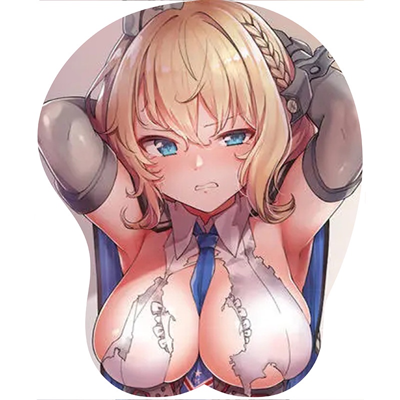 Đệm Lót Chuột Bằng Silicon Hình Anime 3D Có Dây Đeo Cổ Tay Cho Amazon Bán Chạy TDKD