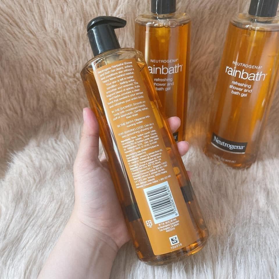 Sữa tắm Neutrogena Rainbath Refreshing Shower Bath Gel 473ml