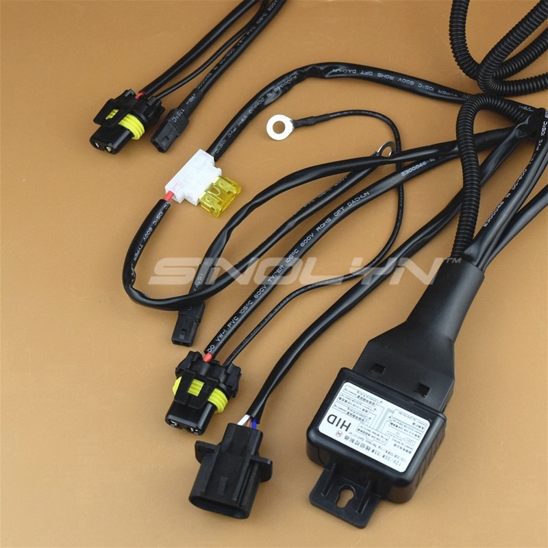 Rơ Le Dây Điện 35W/55W H4 9003 HB2 9004 9007 H13 HID Cho Máy Chiếu Bixenon