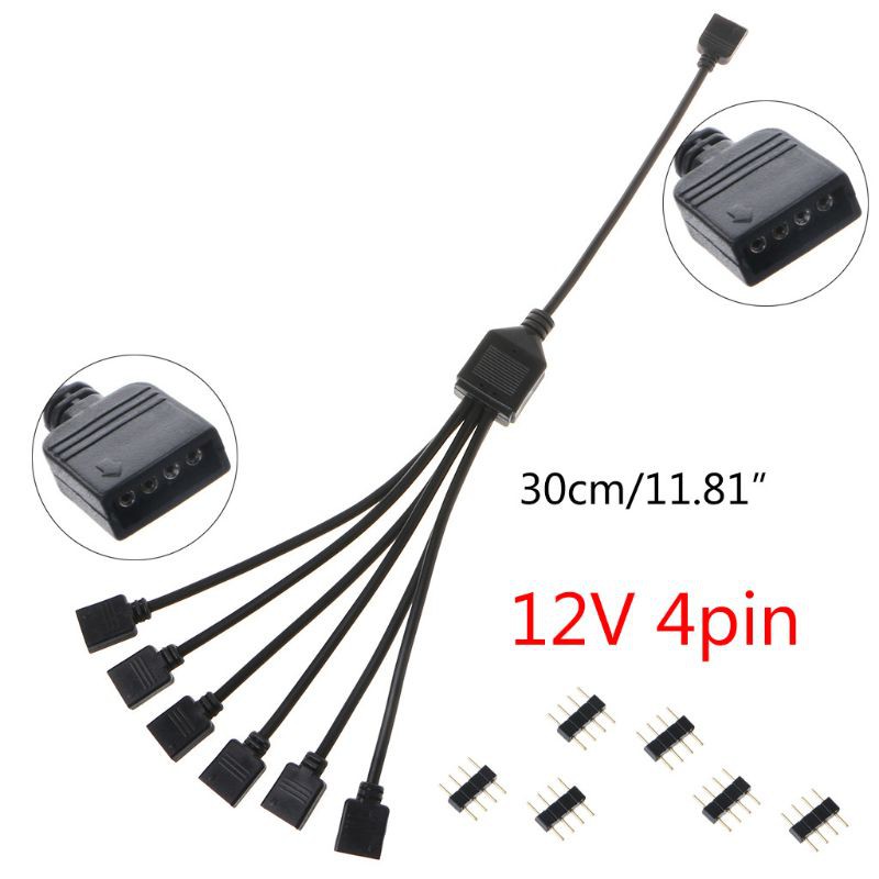 Cáp Chuyển Đổi Thông Minh Wili 12v 4pin Aura Rgb