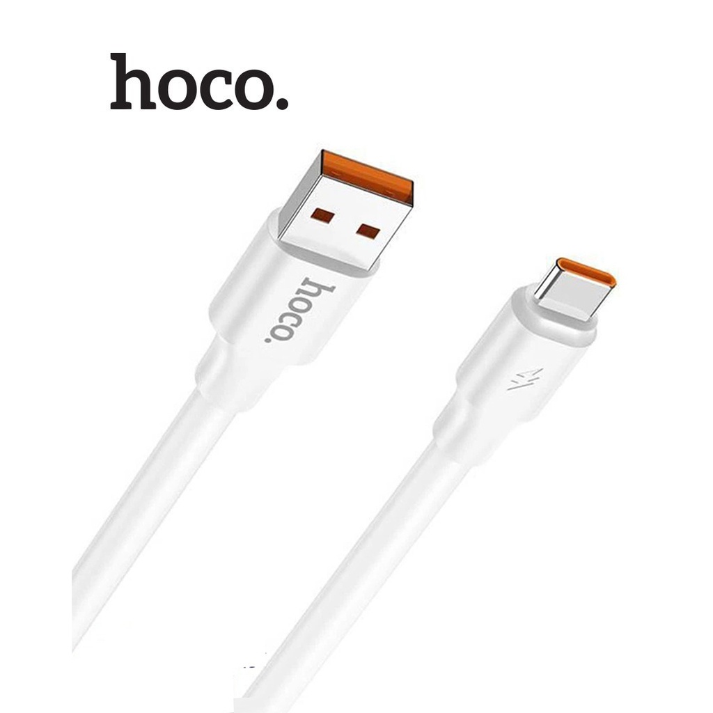 Cáp sạc 3A Hoco DU17 Type-C dây tròn siêu bền dài 1M cho Android