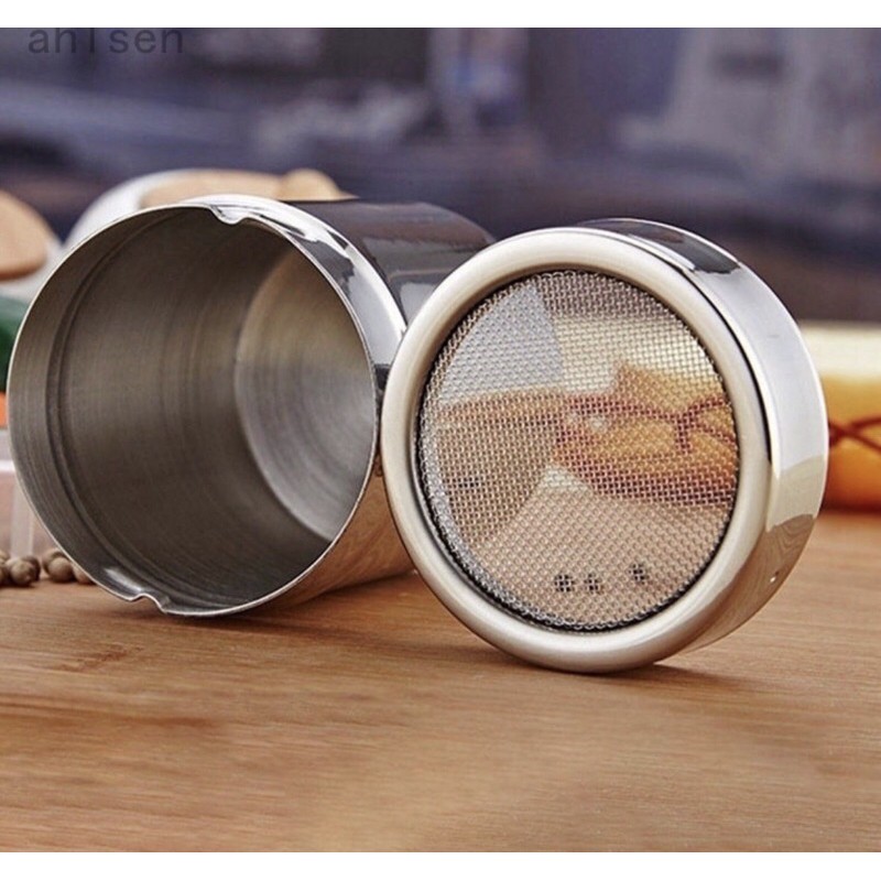 Lọ rắc bột , lọ rắc cacao (inox xịn)