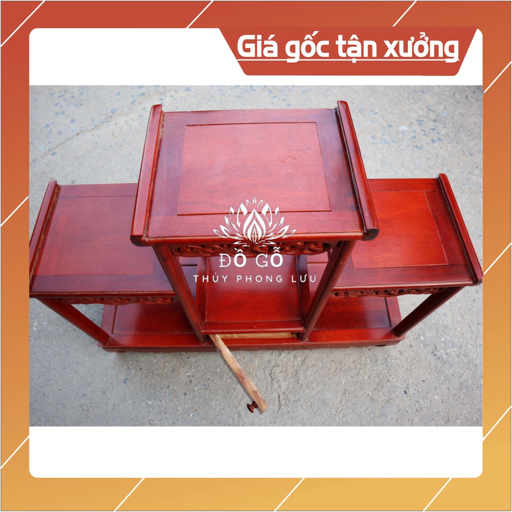 [Nội Thất Mộc] tam sơn thùng-kệ bày đồ-kệ gỗ gia đình