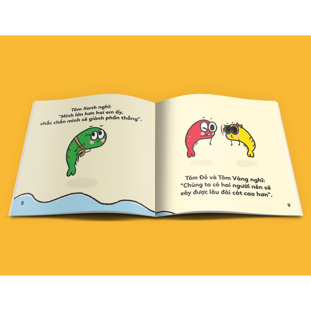 Sách Ehon - Combo 3 cuốn Phép so sánh diệu kỳ - Dành cho trẻ từ 2 tuổi