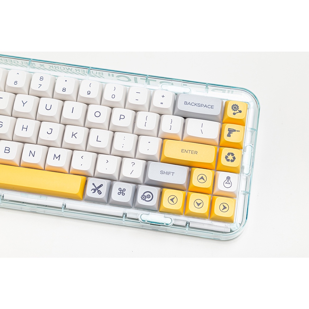 Heavy industry keycaps XDA profile Dye-Sublimation PBT  keycap 140keys