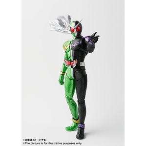 MÔ HÌNH CHÍNH HÃNG S.H.FIGUARTS SHF SHINKOUCHO SEIHO KAMEN RIDER W CYCLONE JOKER