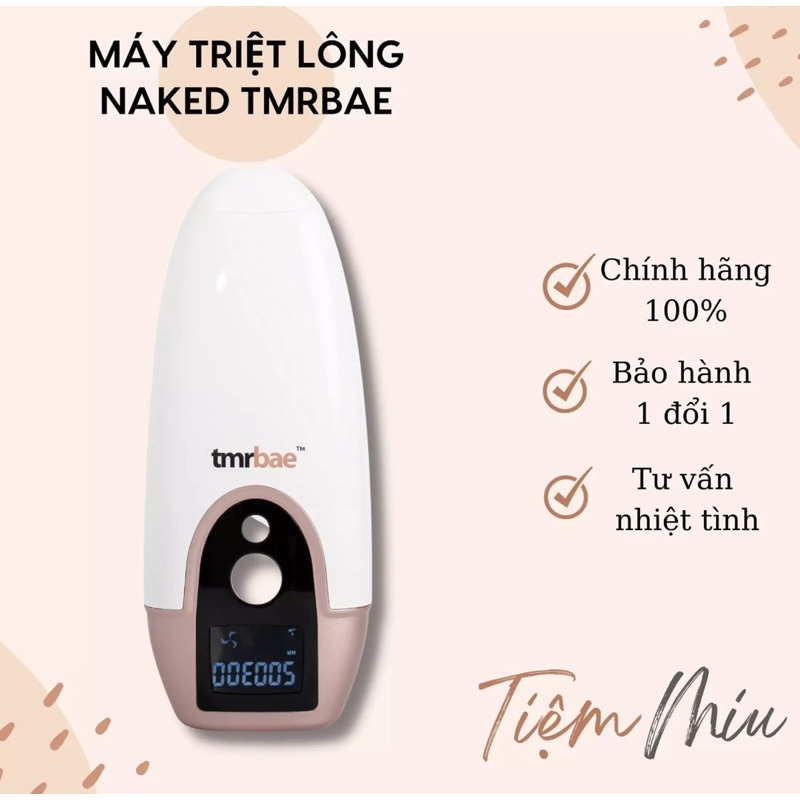 Máy triệt lông cá nhân Tmrbae™ NAKED IPL hair removal