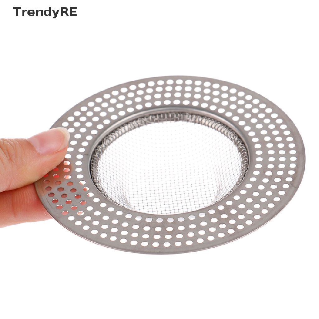 Miếng lọc rác bắt tóc thép không gỉ dành cho bồn rửa nhà bếp phòng tắm