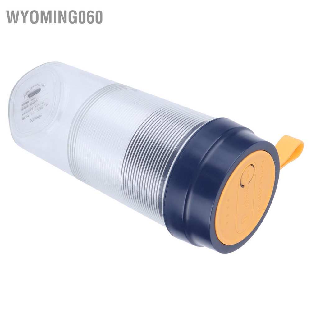Cốc ép trái cây cầm tay 400ml có thể sạc lại USB mini dùng trong nhà bếp